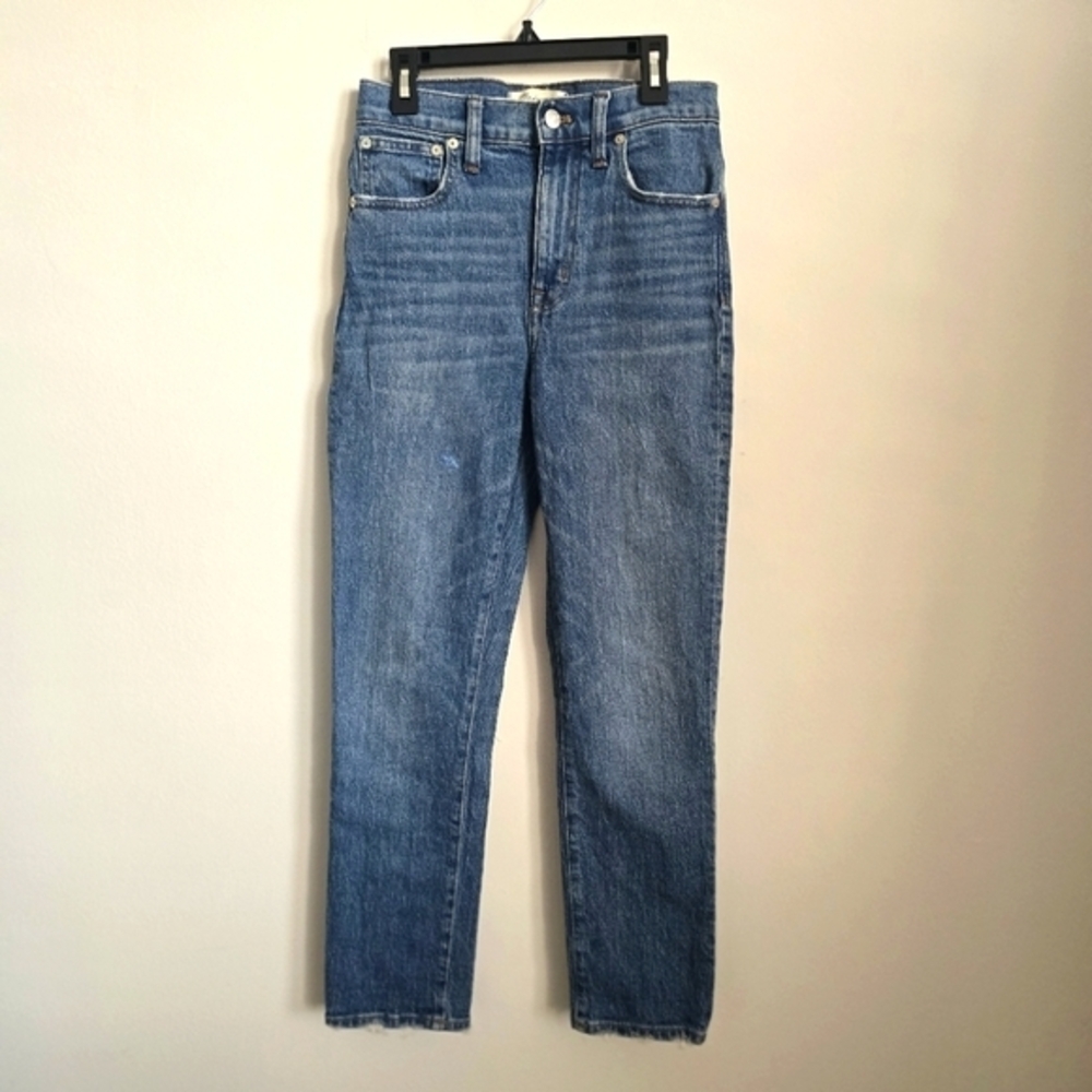 Madewell The High Rise Slim Blue Jeans Size‎ 23